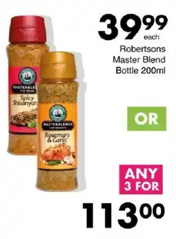 Save Hyper Robertsons Master Blend Bottle offer
