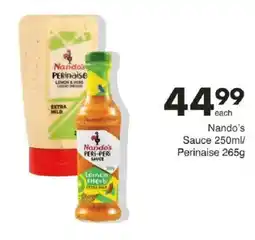 Save Hyper Nando's Sauce/ Perinaise offer