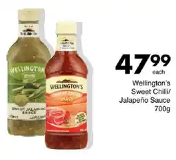 Save Hyper Wellington's Sweet Chilli/ Jalapeño Sauce offer