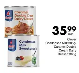 Save Hyper Clover Condensed Milk/ Caramel Double Cream Dairy Dessert offer