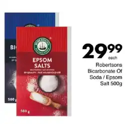 Save Hyper Robertsons Bicarbonate Of Soda/ Epsom Salt offer