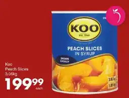 Save Hyper Коо Peach Slices offer
