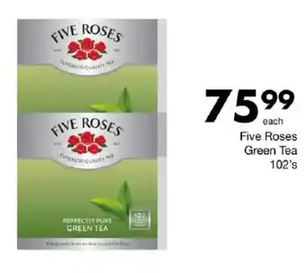 Save Hyper Five Roses Green Tea offer