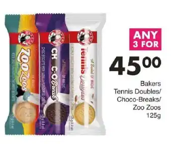 Save Hyper Bakers Tennis Doubles/ Choco-Breaks/ Zoo Zoos offer