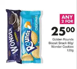 Save Hyper Golden Rounds Biscuit Snack/ Wonder Cookies offer