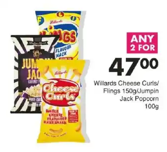 Save Hyper Willards Cheese Curls/ Flings/ Jumpin Jack Popcorn offer
