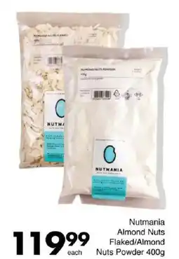 Save Hyper Nutmania Almond Nuts Flaked/ Almond Nuts Powder offer