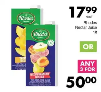 Save Hyper Rhodes Nectar Juice offer