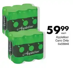 Save Hyper Appletiser Cans offer