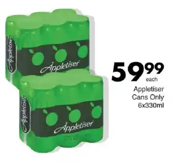 Save Hyper Appletiser Cans offer