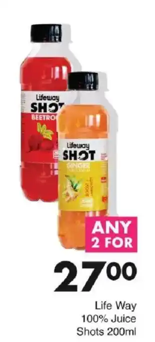 Save Hyper Life Way 100% Juice Shots offer