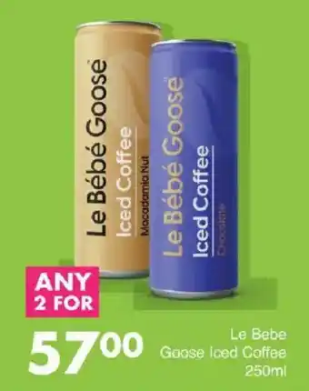 Save Hyper Le Bebe Goose Iced Coffee offer
