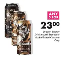 Save Hyper Dragon Energy Drink Espresso/ Mocha/ Salted Caramel offer