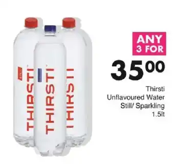 Save Hyper Thirsti Unflavoured Water Still/ Sparkling offer