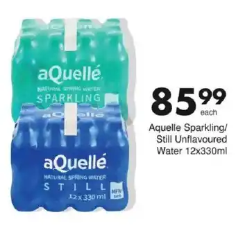 Save Hyper Aquelle Sparkling/ Still Unflavoured Water offer