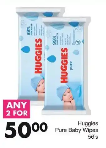 Save Hyper Huggies Pure Baby Wipes offer