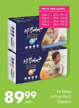 Save Hyper Hi Baby Active Gold Diapers offer