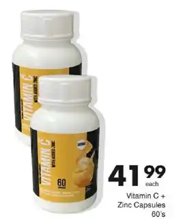 Save Hyper Vitamin C + Zinc Capsules offer