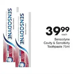 Save Hyper Sensodyne Cavity & Sensitivity Toothpaste offer