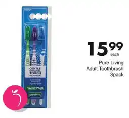 Save Hyper Pure Living Adult Toothbrush offer