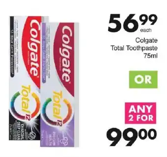 Save Hyper Colgate Total Toothpaste offer