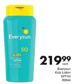 Save Hyper Everysun Kids Lotion SPF50 offer