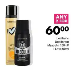Save Hyper Lentheric Deodorant Masculin/ I Love offer