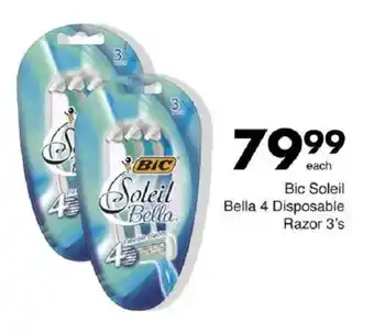Save Hyper Bic Soleil Bella 4 Disposable Razor offer