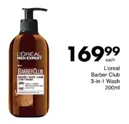 Save Hyper L'oreal Barber Club 3-in-1 Wash offer
