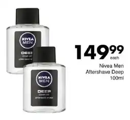 Save Hyper Nivea Men Aftershave Deep offer