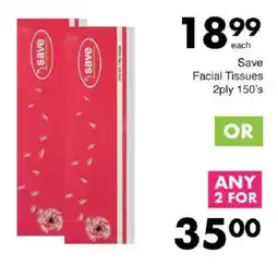 Save Hyper Save Facial Tissues 2ply offer