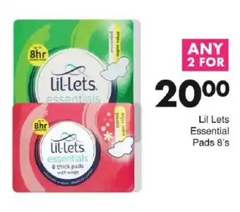 Save Hyper Lil Lets Essential Pads offer