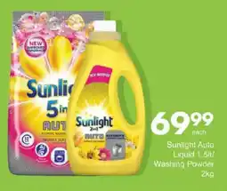 Save Hyper Sunlight Auto Liquid/ Washing Powder offer