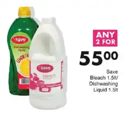 Save Hyper Save Bleach/ Dishwashing Liquid offer
