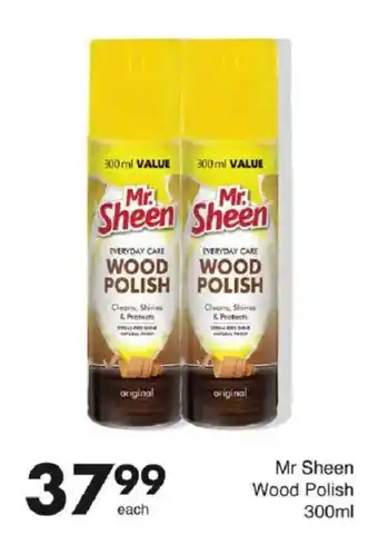 Save Hyper Mr Sheen Wood Polish offer