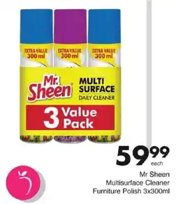 Save Hyper Mr Sheen Multisurface Cleaner Furniture Polish offer