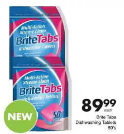 Save Hyper Brite Tabs Dishwashing Tablets offer