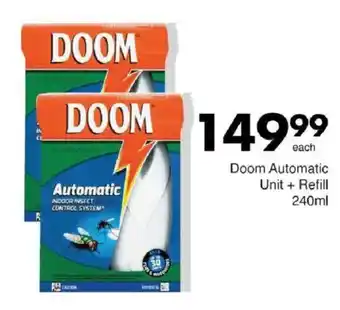 Save Hyper Doom Automatic Unit + Refill offer