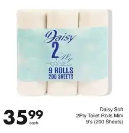 Save Hyper Daisy Soft 2Ply Toilet Rolls Mini offer
