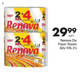 Save Hyper Renova Ole Paper Towels offer