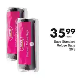 Save Hyper Save Standard Refuse Bags offer