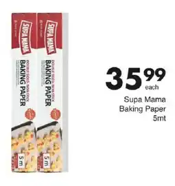 Save Hyper Supa Mama Baking Paper offer