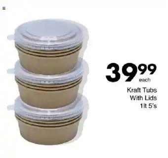 Save Hyper Kraft Tubs With Lids offer