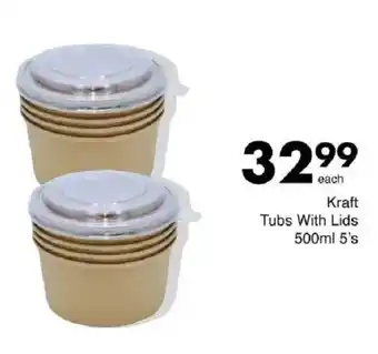 Save Hyper Kraft Tubs With Lids offer