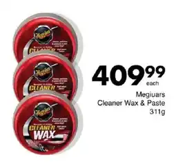 Save Hyper Megiuars Cleaner Wax & Paste offer