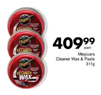 Save Hyper Megiuars Cleaner Wax & Paste offer