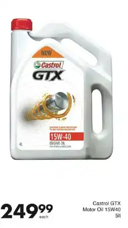 Save Hyper Castrol GTX Motor Oil 15W40 offer
