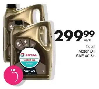 Save Hyper Total Motor Oil SAE 40 offer