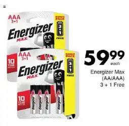 Save Hyper Energizer Max AA/AAA offer