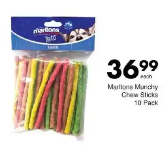 Save Hyper Marltons Munchy Chew Sticks offer